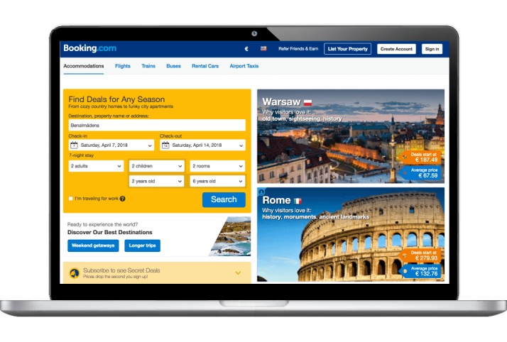 قدم به قدم برای رزرو هتل خارجی از سایت booking