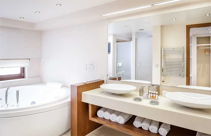 حمام هتل های لوکس