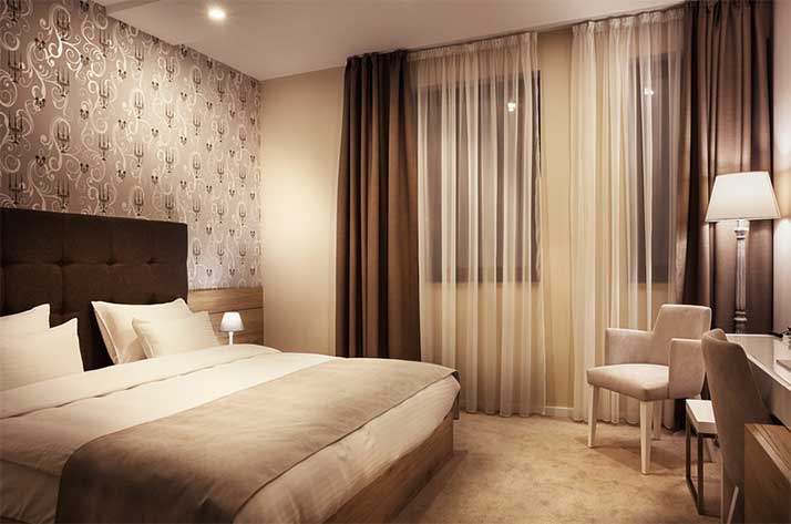 اتاق های هتل لوکس