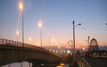 پل میان پشته بندر انزلی 