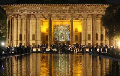 کاخ چهلستون شهر اصفهان