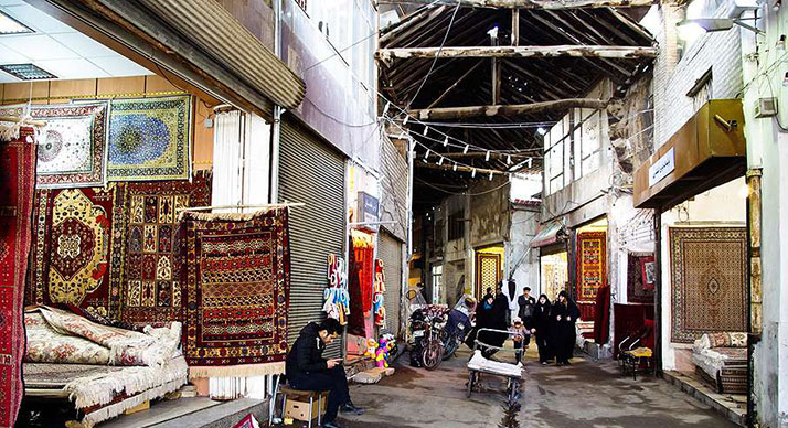 بازار فرش مشهد