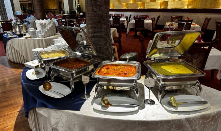 غذای هتل درویشی مشهد