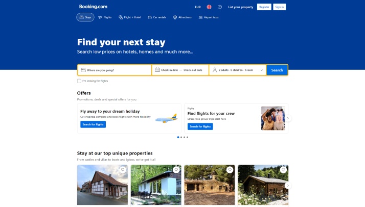 سایت های معتبر رزرو هتل