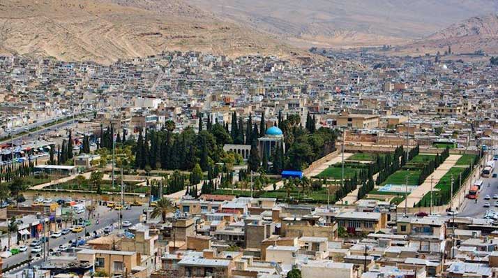 عکس آرامگاه سعدی