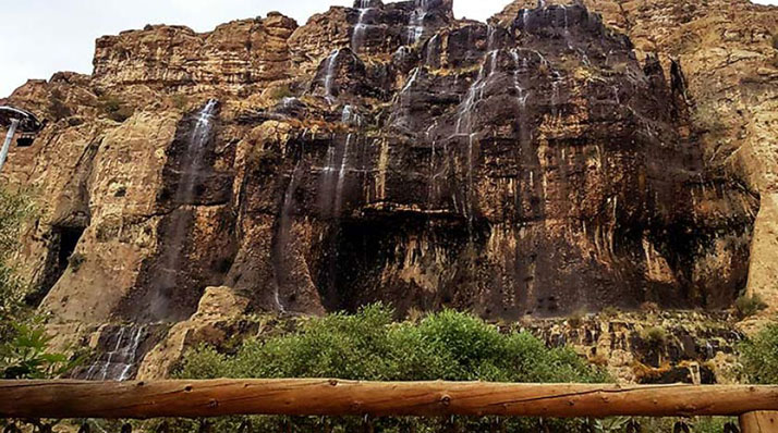 فاصله شیراز تا بوشهر آبشار دشت ارژن