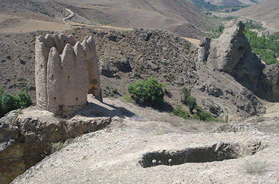 قلعه گرماور سیاهکوه شهر دیلمان