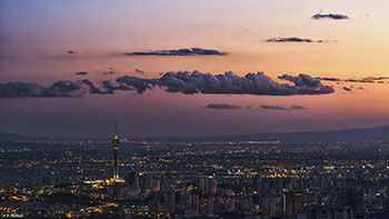 جاهای دیدنی تهران در شب