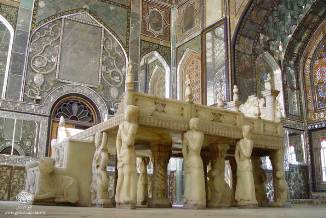 عمارت تخت مرمر کاخ گلستان تهران