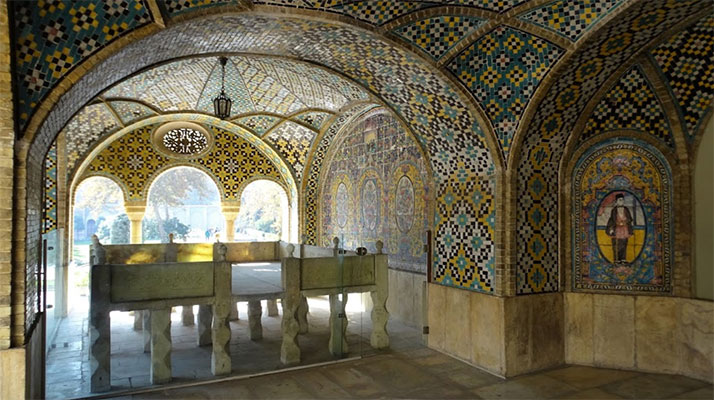 خلوت کریم خانی در کاخ گلستان تهران