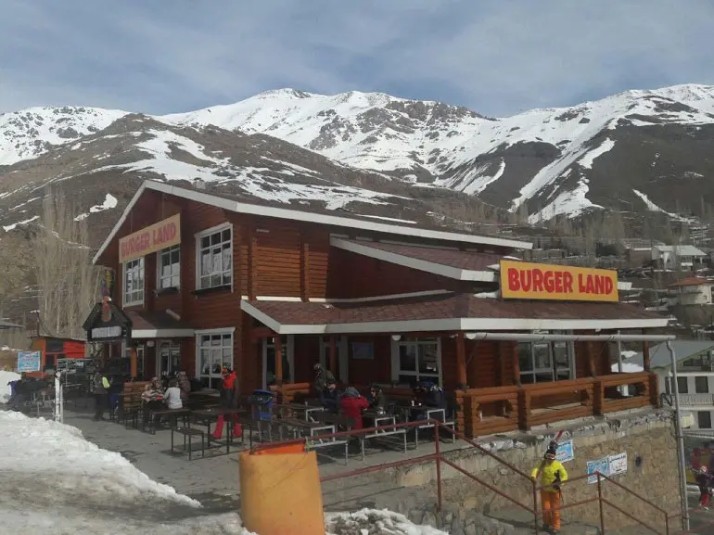 رستوران پیست اسکی دربند سر